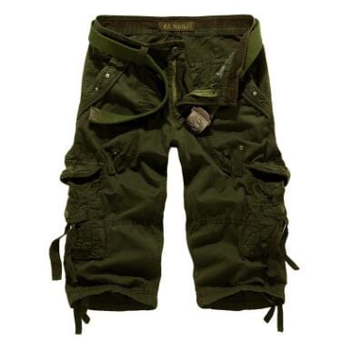 Camouflage Loose Cargo Shorts