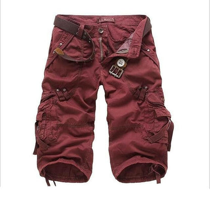 Camouflage Loose Cargo Shorts