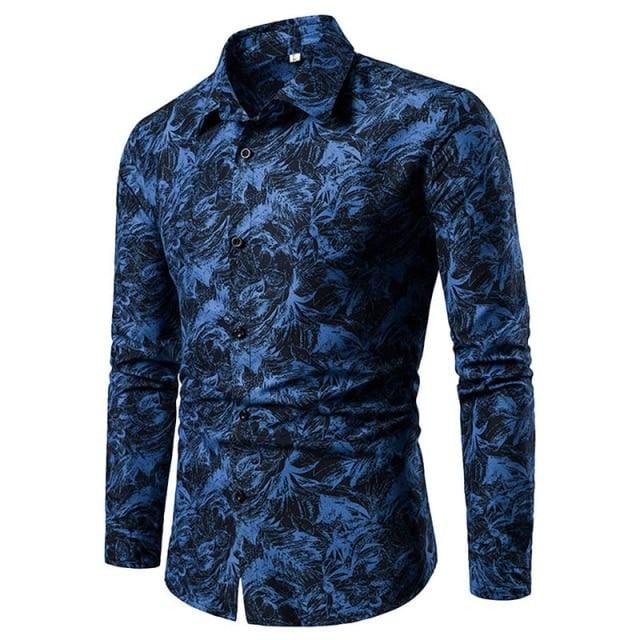 Printed Casual Long Sleeved Shirt