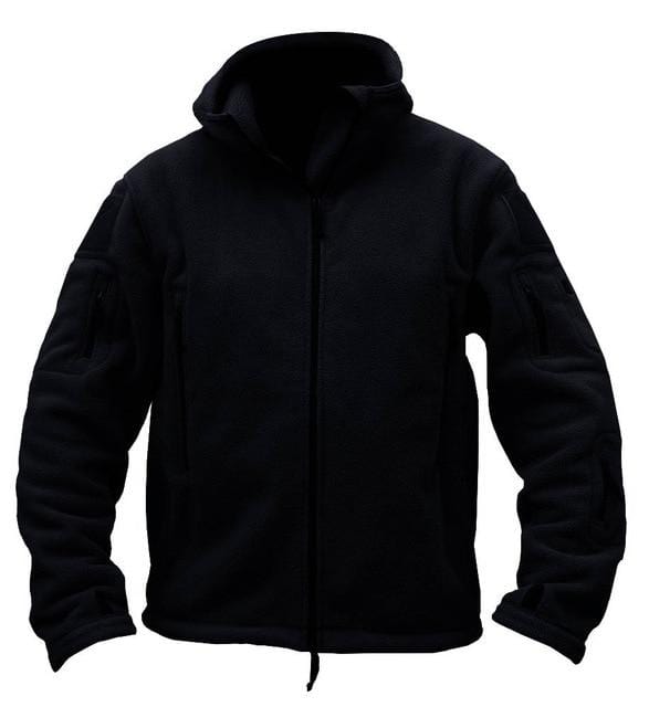 Mens Fleece Winter Airsoft Military Jacket