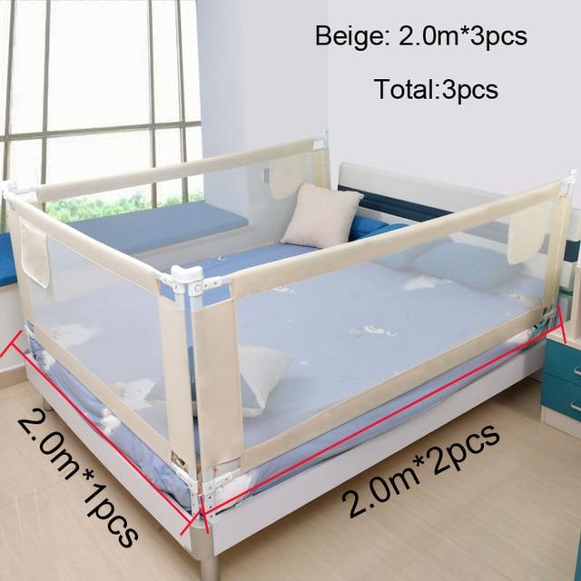 Baby playpen bed safety rails