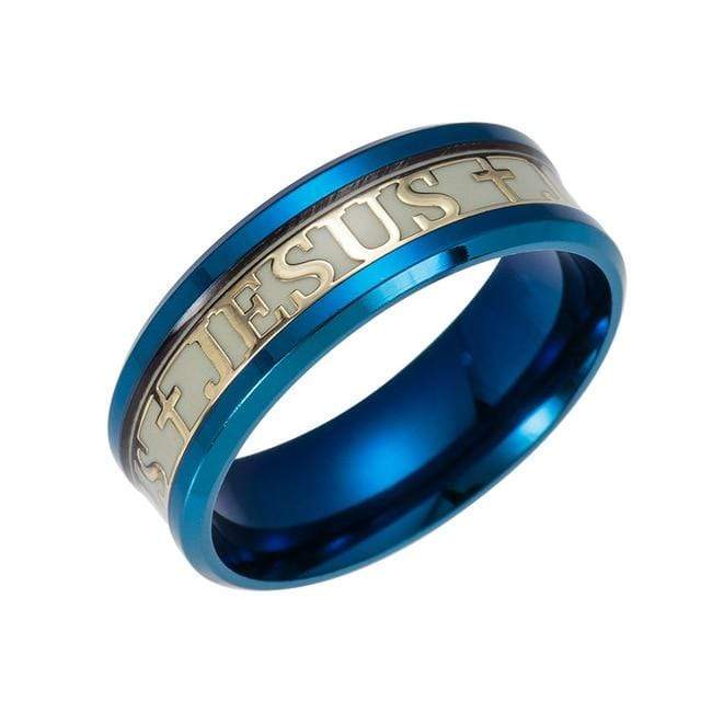 Men Fluorescent Glowing Ring