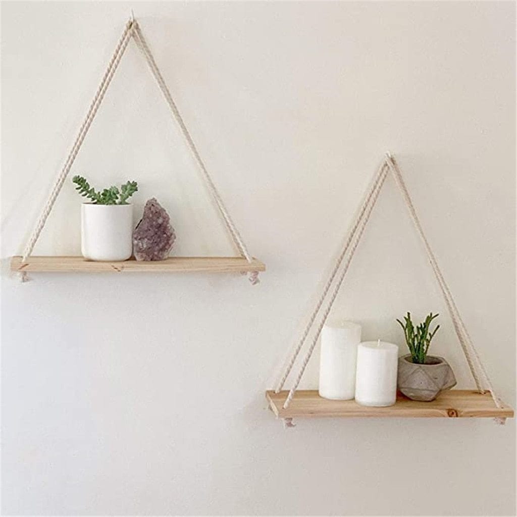 Wooden Flower Pot Shelf