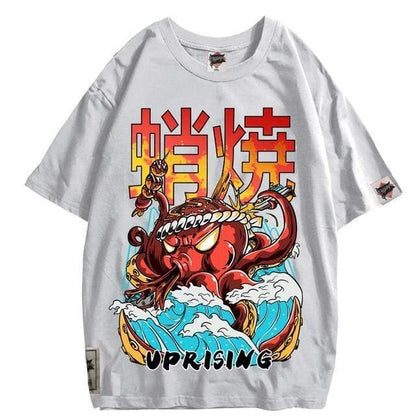 Octopus Japanese Hip Hop T Shirt