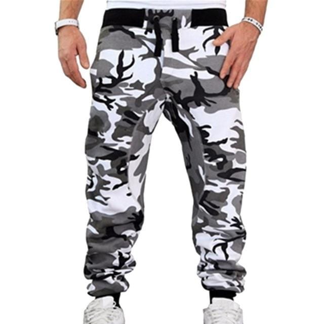 Mens Joggers Camouflage Sweatpants