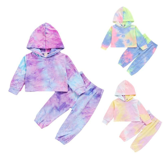 Kids Tie-Dye Hoodie & Pants