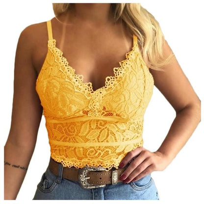 Lace Strap Top