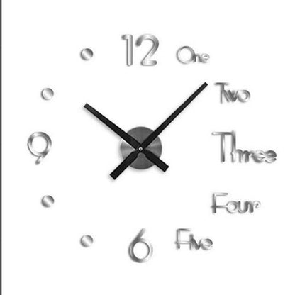 3D Quartz Wall Clock