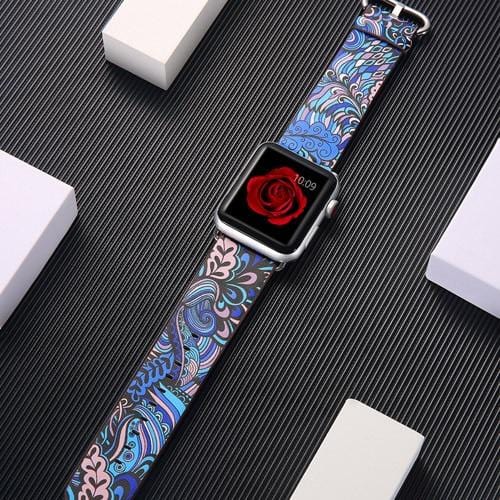 Leather strap for Apple watch Band