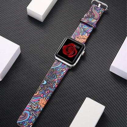 Leather strap for Apple watch Band