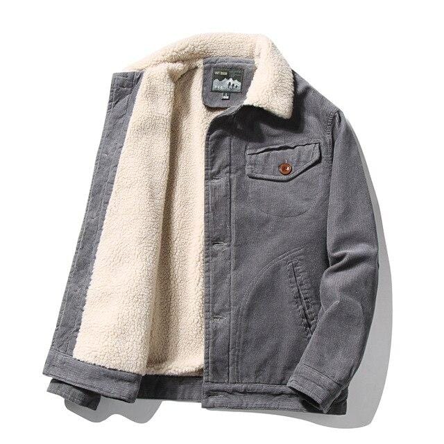 Men's Warm Corduroy Jacket