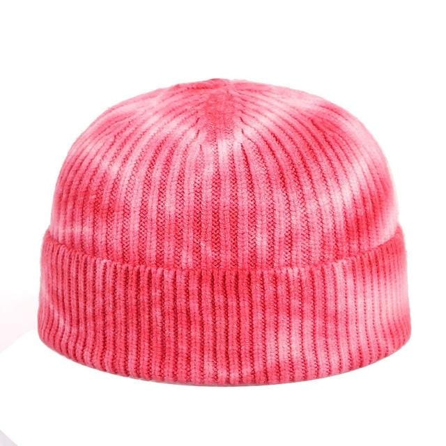 Knitted Tie Dye Beanies