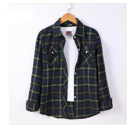 Women's Plaid Shirts