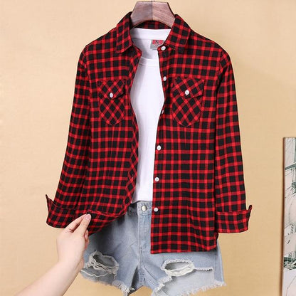 Women's Plaid Shirts