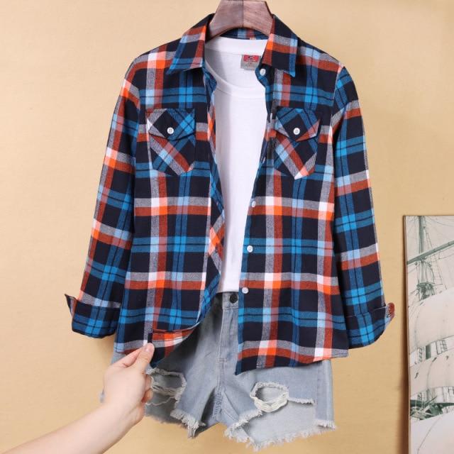 Women's Plaid Shirts