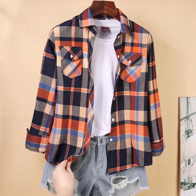 Women's Plaid Shirts