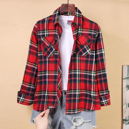 Women's Plaid Shirts