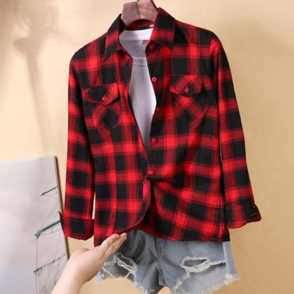 Women's Plaid Shirts