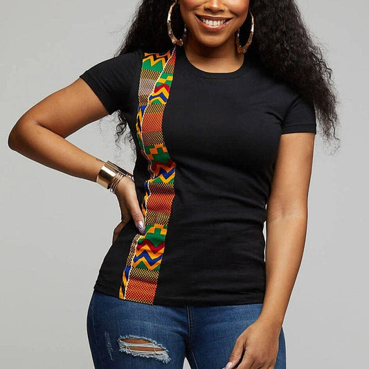 African Print Tee