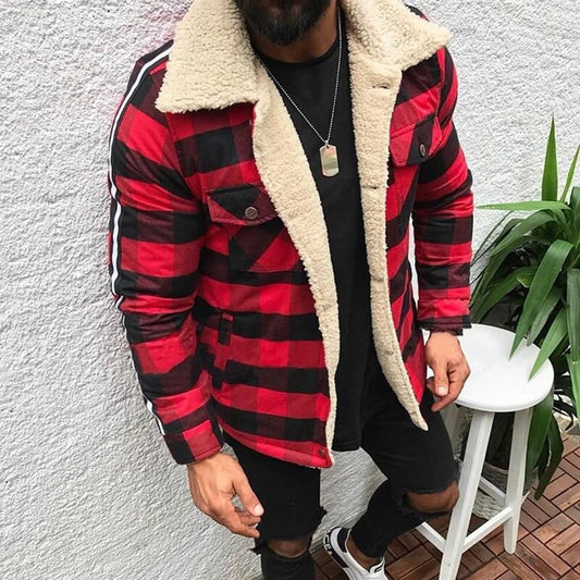 Plaid Winter Warm Jacket