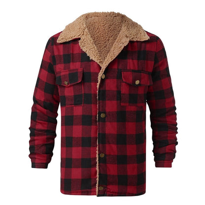 Plaid Winter Warm Jacket