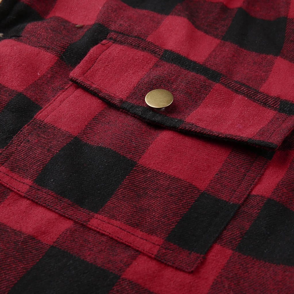 Plaid Winter Warm Jacket