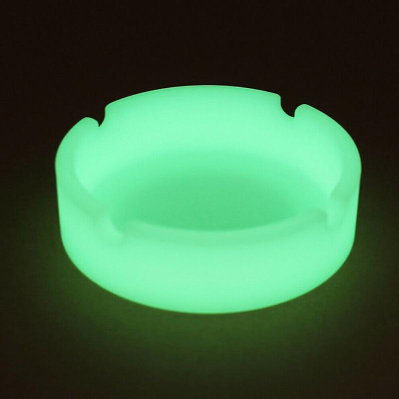 Glow In The Dark Silicone Soft Ashtray