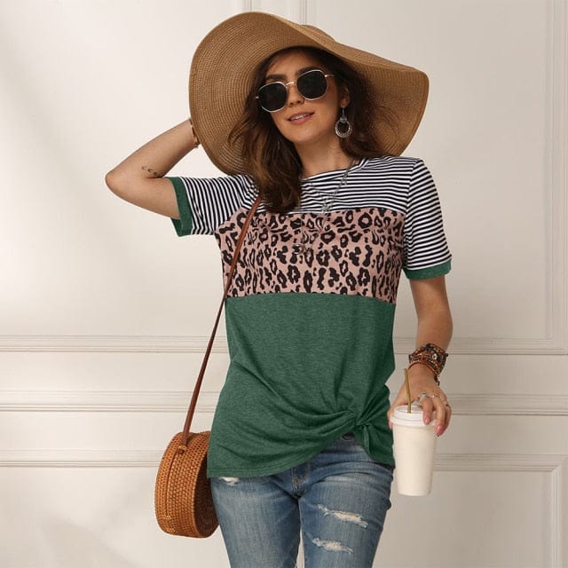 Women Short Sleeve Summer T-shirt