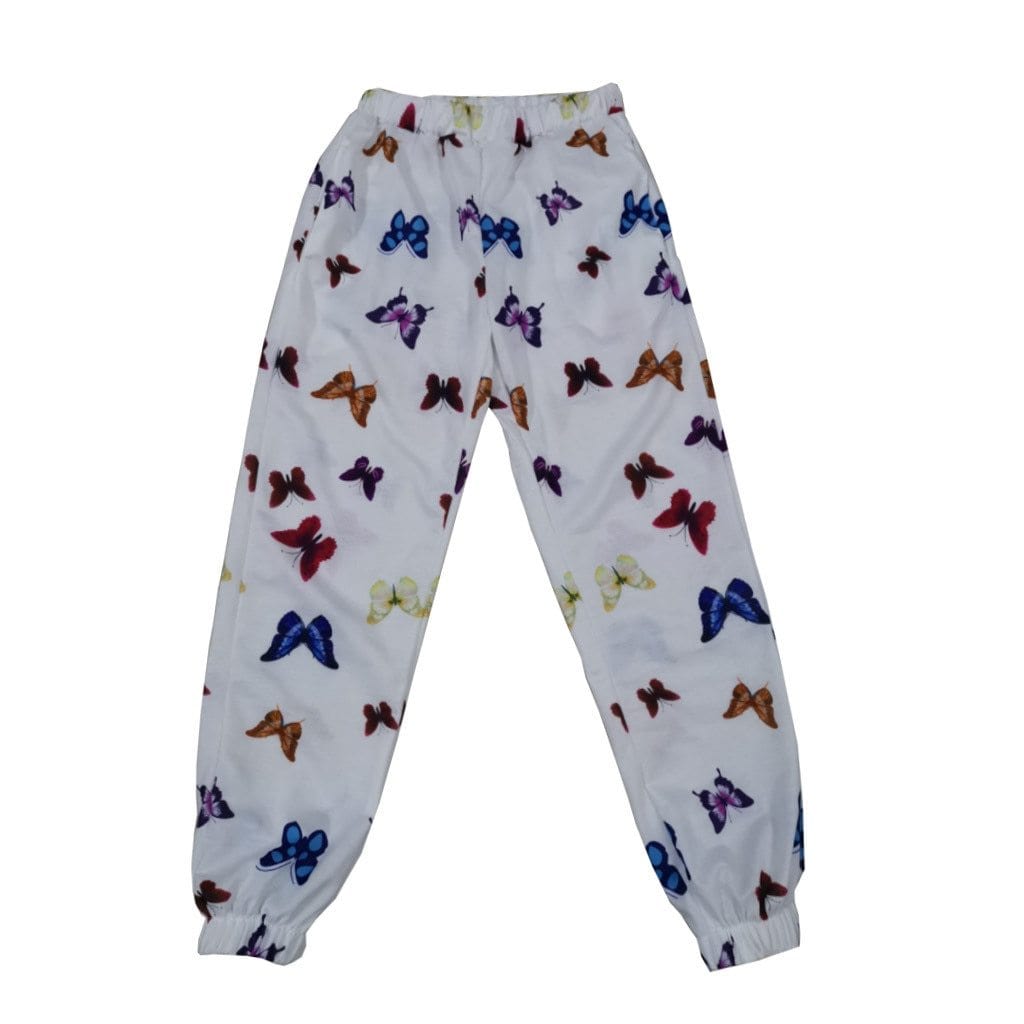 Women's Butterfly Print Sweatpants