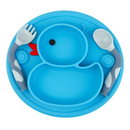 Baby Silicone Plate Set