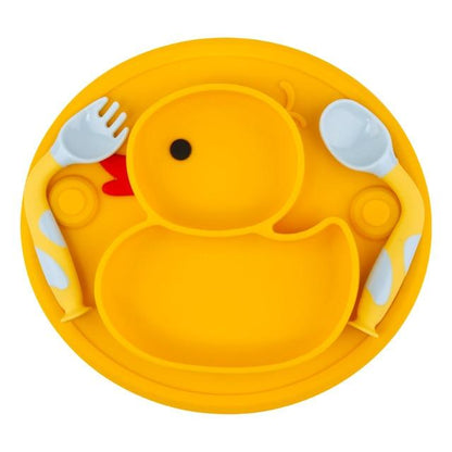 Baby Silicone Plate Set