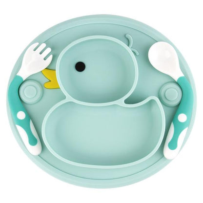 Baby Silicone Plate Set