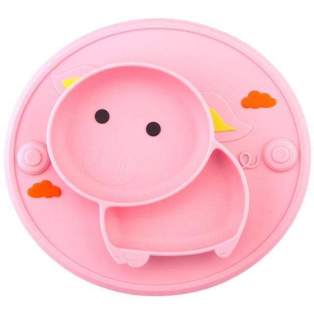 Baby Silicone Plate Set