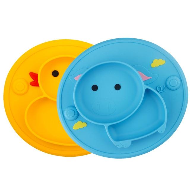 Baby Silicone Plate Set