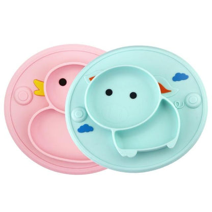 Baby Silicone Plate Set