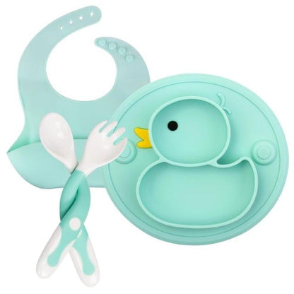 Baby Silicone Plate Set