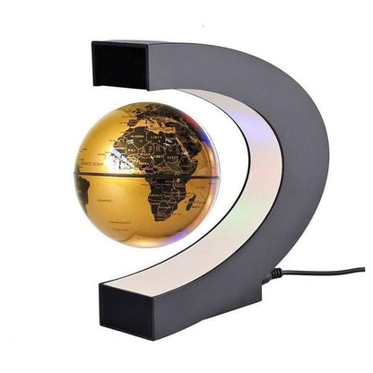 Floating Magnetic Levitation Globe LED World Map