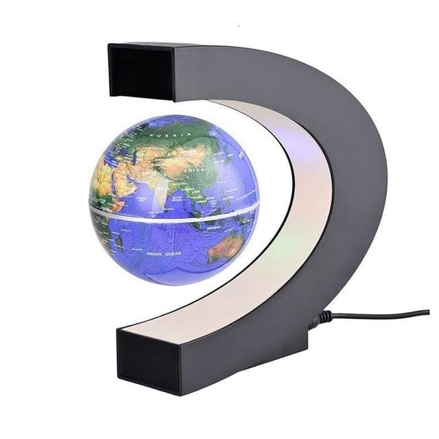 Floating Magnetic Levitation Globe LED World Map