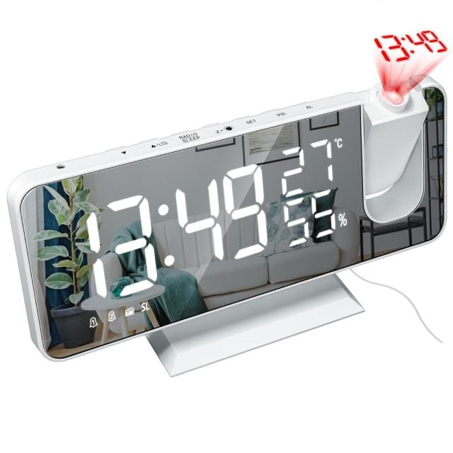 LED Digital Projection Alarm Clock