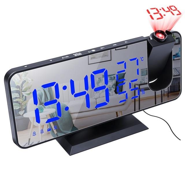 LED Digital Projection Alarm Clock