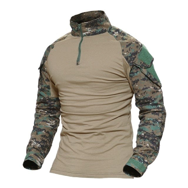 Men Camouflage Tactical T-shirts