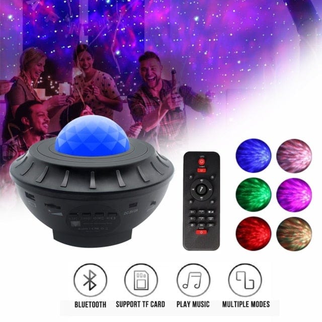 Colorful LED Star Light Projector