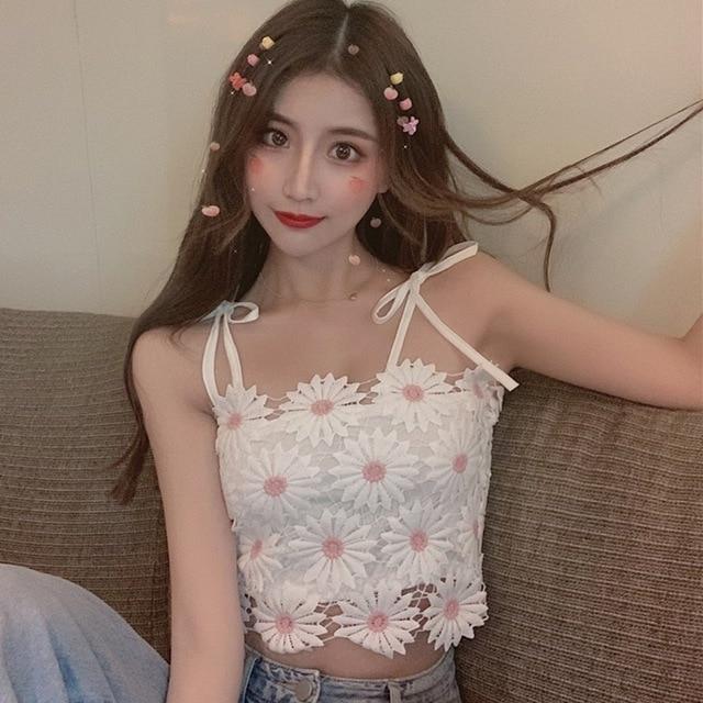 Checkered Crop Top