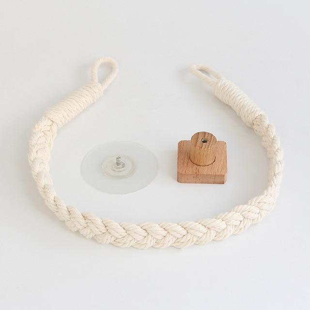 Vintage Towel Hanging Rope