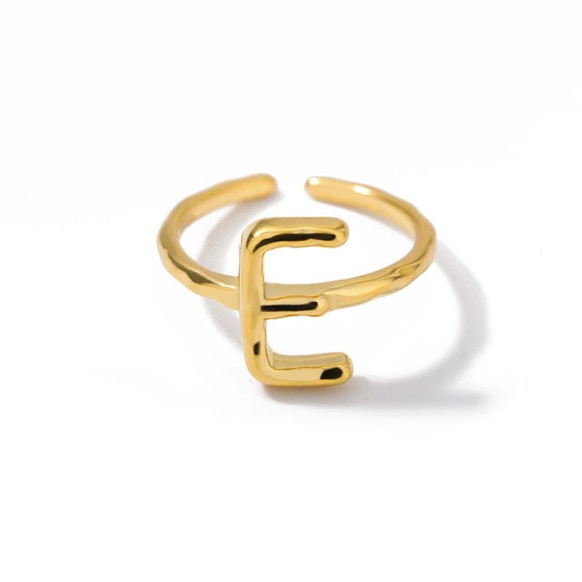 Initial A-Z Letters Rings For Women