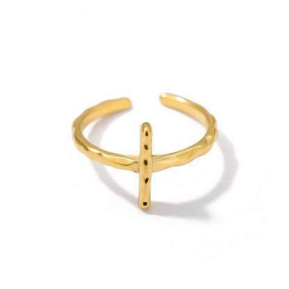 Initial A-Z Letters Rings For Women