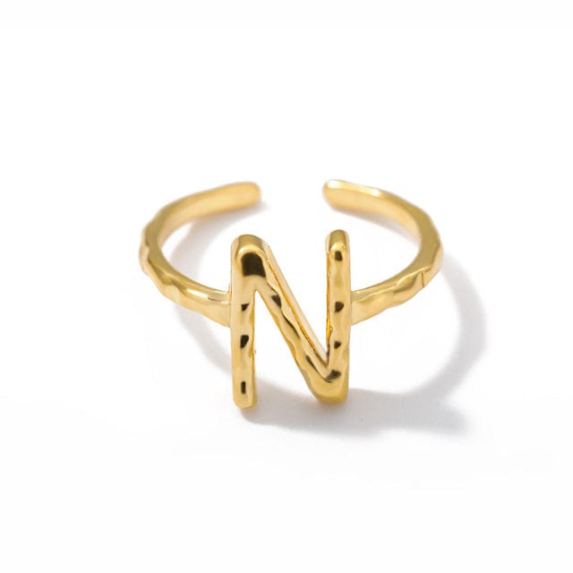 Initial A-Z Letters Rings For Women