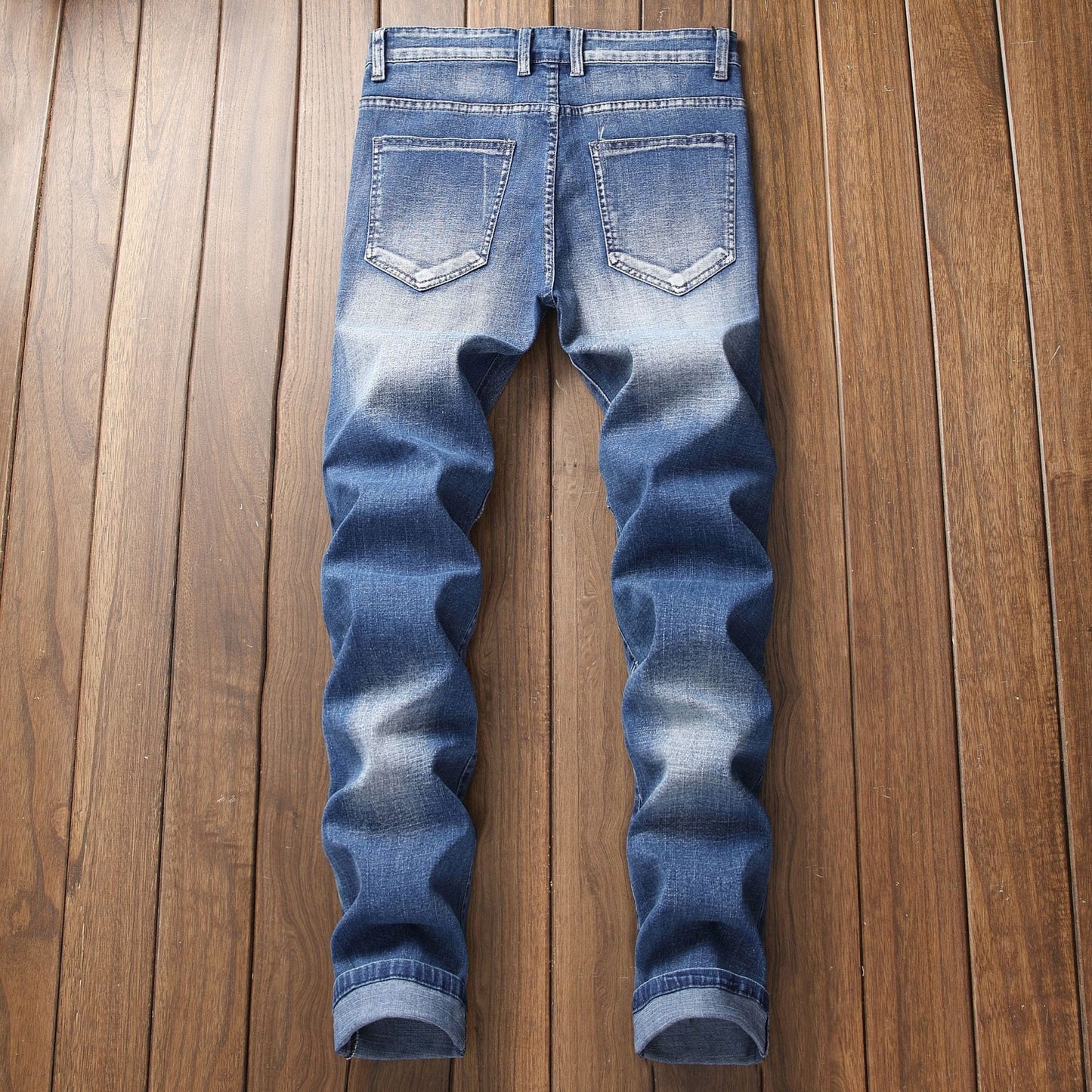 Men's Ripped Denim Jeans