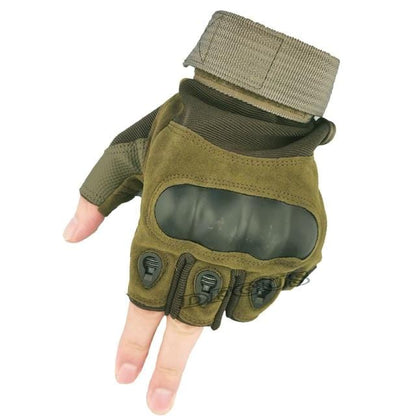 Tactical Hard Knuckle Half finger Gloves