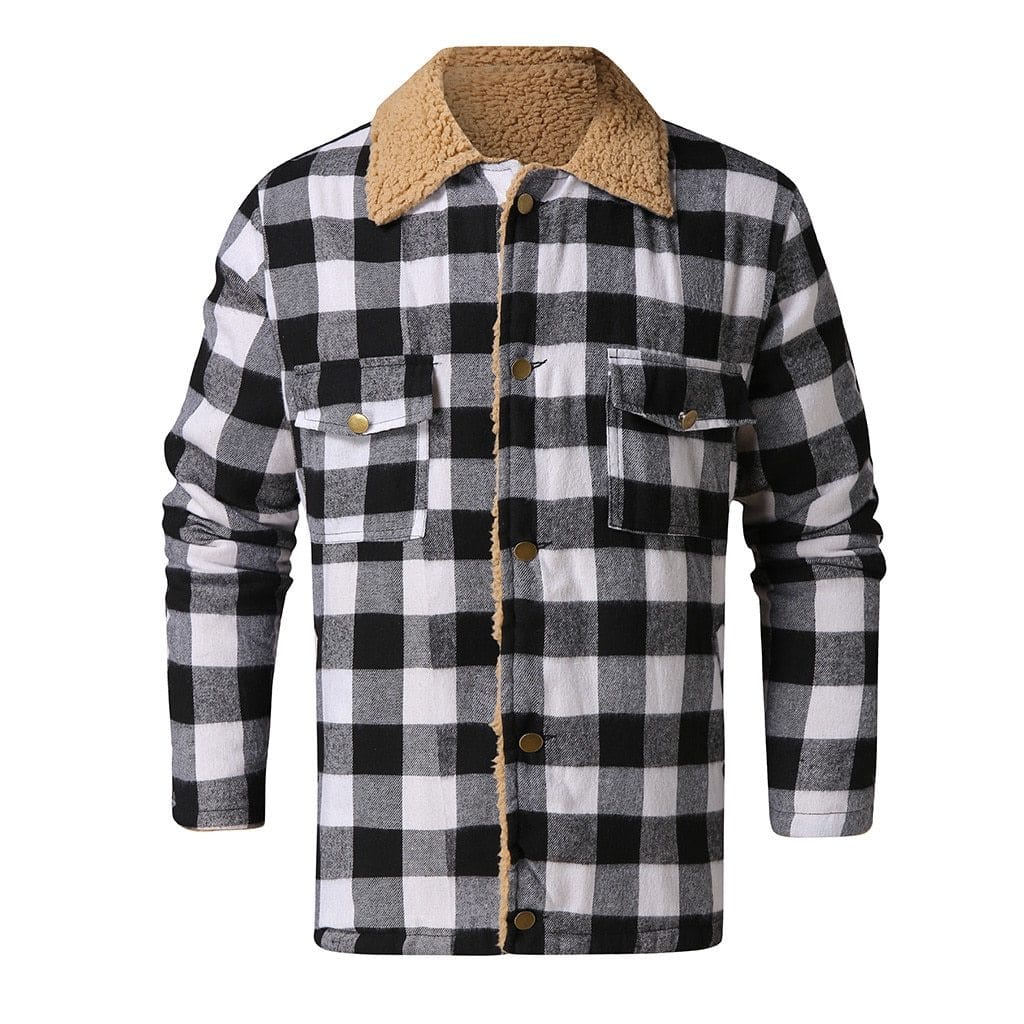 Men's Plaid Fashion Jacket